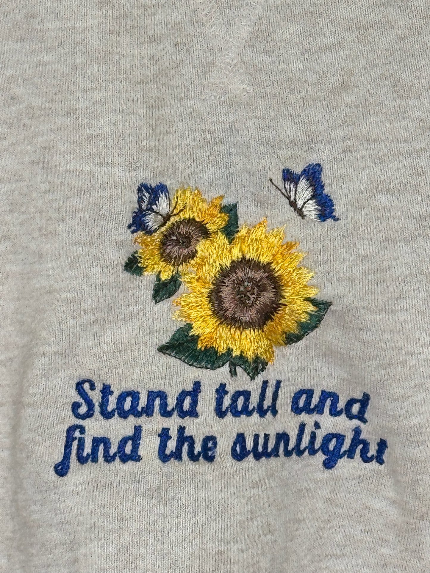 Stand Tall Sunflower Sweatshirt